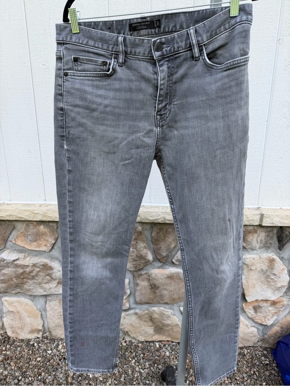 Banana Republic Slim Fit Grey Jeans - Size 32x30